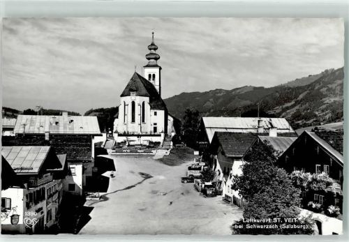 Salzburg Luftkurort St. Veit Schwarzach Kirche Auto
