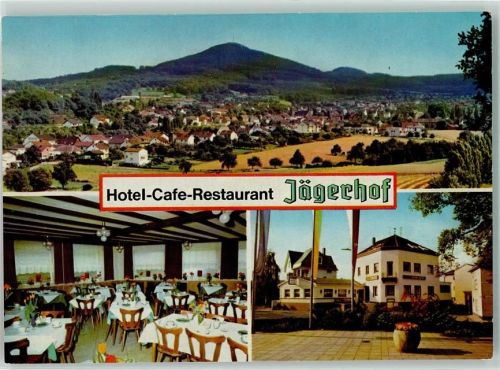 Heisterbacherrott Hotel-Cafe Jägerhof Speiseraum