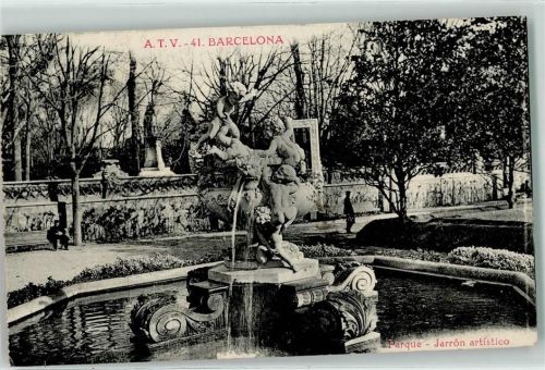 Barcelona Parque Jarron artistico