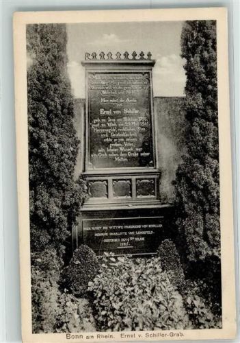 Bonn Grabmal Ernst von Schiller