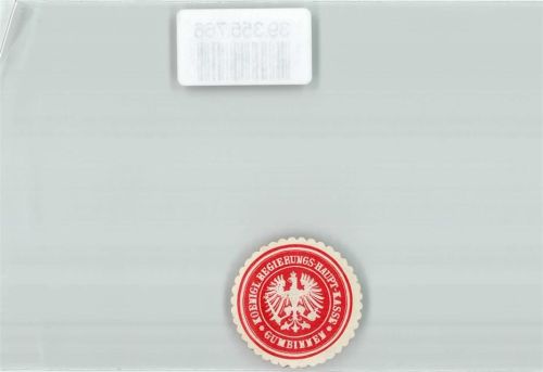 Gumbinnen Koenigl. Regierungs-Haupt-Kasse Gumbinnen