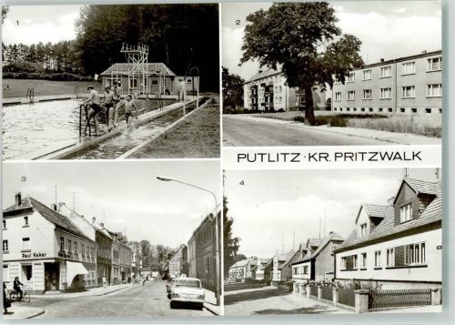 Putlitz Schwimmbad Meyenburger Straße Ernst Thälmann-Straße Jahnstraße