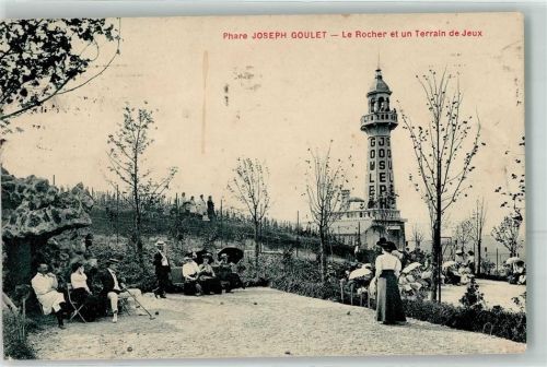 Reims 1914 Phare Joseph Goulet le Rocher et un Terrain de Jeux