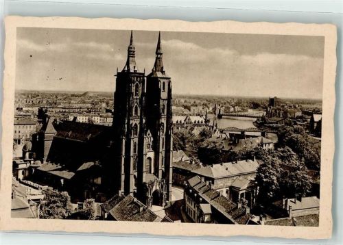 Breslau Der Dom Brücke