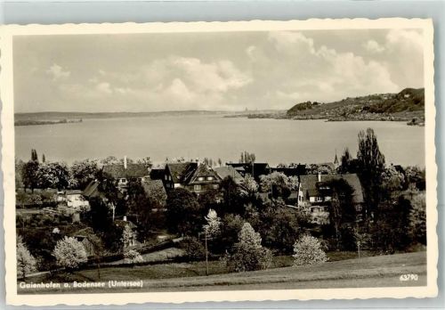 Gaienhofen Ortsansicht mit Untersee
