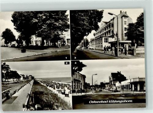 Kühlungsborn Strandstrasse Kreiskrankenhaus Poliklinik Maxim Gorki Straße