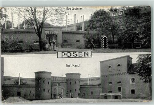 Posen Poznan 1916 - Fort Grolman Fort Rauch Uniform