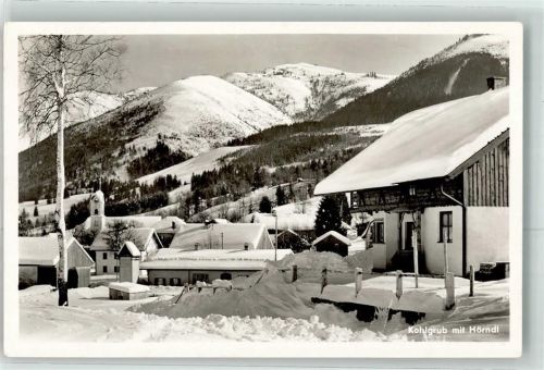 Bad Kohlgrub Winter mit Hörndl