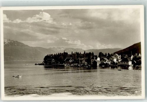 Balestrand Skandinavien Ruderboot