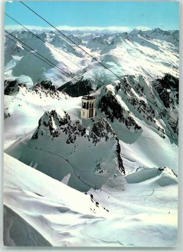 St. Anton Vallugabahn 2811 m Schnee Winter