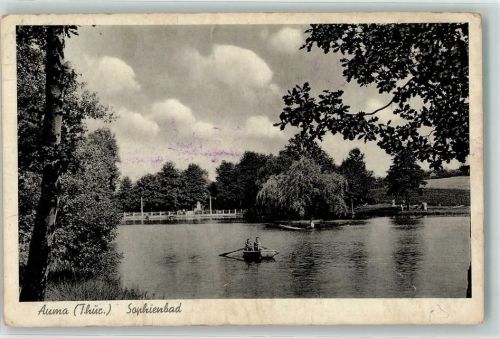 Auma Sophienbad Ruderboot