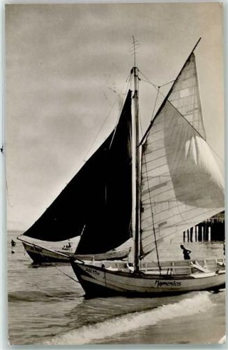 Ahlbeck Strand Segelboot