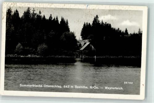 3932 Ottenschlag 1955 - Weyrerteich