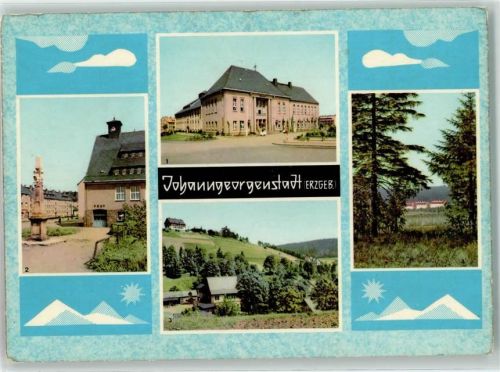 Johanngeorgenstadt Kurhaus Karl Marx Post Jugendheim des Schwefelwerks