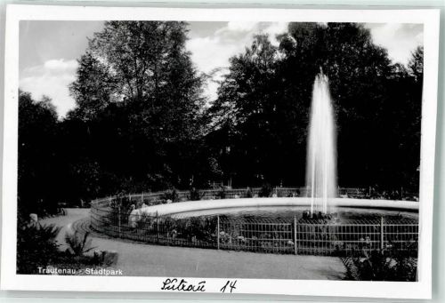 Trutnov Stadtpark Fontaine