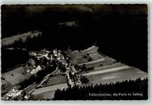 Fohlenplacken Fliegeraufnahme des Ortes