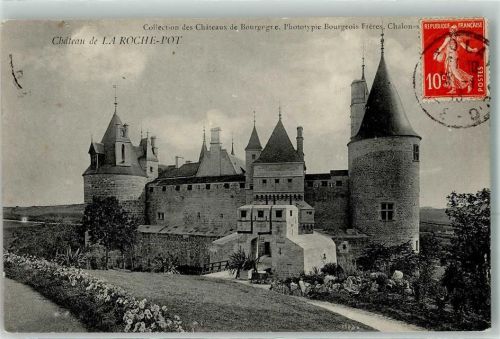 La Rochepot 1913 Schloss