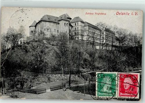 Oelsnitz 1927 Schloss Voigtsberg