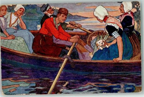 Ruderboot Hund Pfeife B.K.W.I. Nr.839-2
