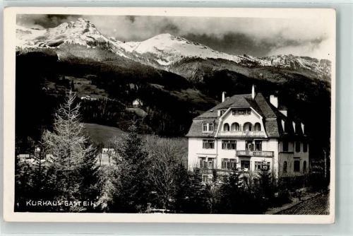 Bad Hofgastein Kurhaus Berge Schnee