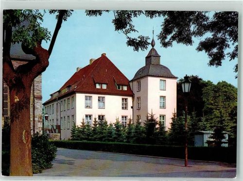 Hemer Haus Hemer ehemals Wasserburg von 1611