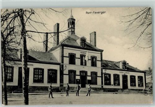 51490 Pontfaverger-Moronvilliers - Gemeindehaus Jungenschule Schule für Kinder