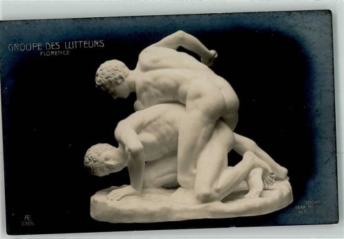 Gruppe von Wrestlern AE Nr.2305