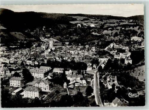 Baume-les-Dames Fliegeraufnahme