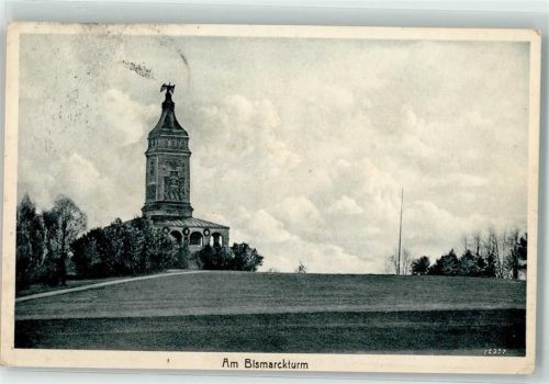 82335 W8137 Assenhausen , Starnberger See - Bismarckturm