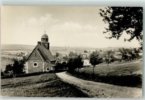Waffenrod Feldweg Kapelle
