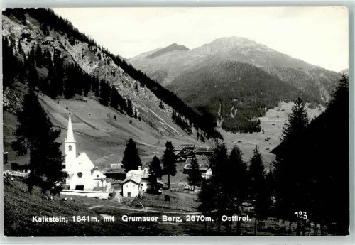 Innervillgraten Alpengasthaus Bad Kalkstein Grumauer Berg