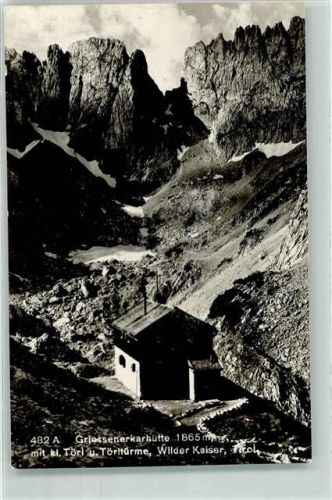 Flachau Griessenkarhütte m. kl. Törl u. Törltürme Wilder Kaiser