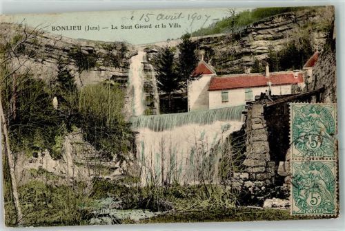 Bonlieu 1907 le Saut Giard et la Villa