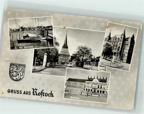 Rostock Rathaus Steintor Ständehaus Wappen