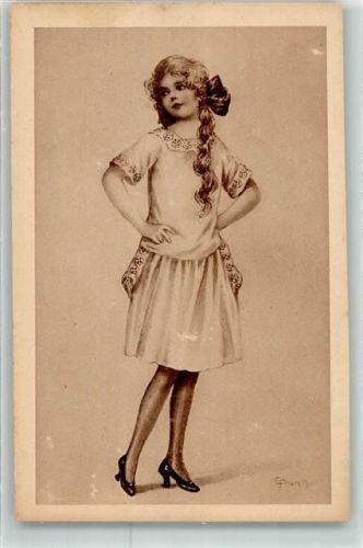 Mädchen Serie Sepia A.R. und C.i.B. Nr.01376-1
