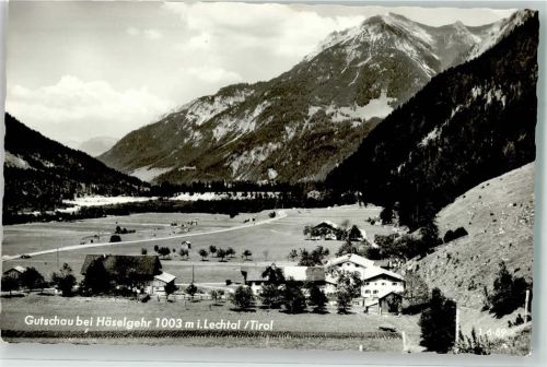 Häselgehr Gutschau 1003 m Lechtal Tirol