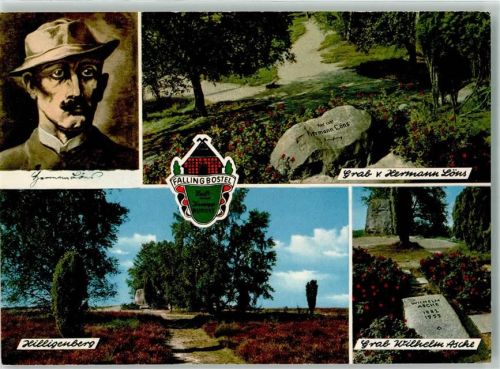 Fallingbostel Herrmann Löns Grabstätte Grab Wilhelm Asche Hilligenberg