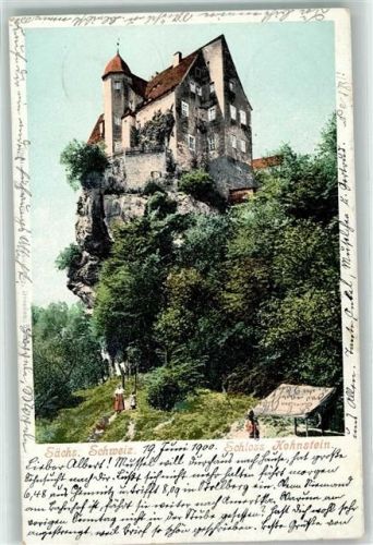 Hohnstein 1900 Schloß Hohnstein