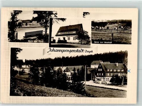 Johanngeorgenstadt Post Grenzland-Baude Neustadt Steinbach