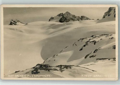 Simonyhütte 1921 Dachstein