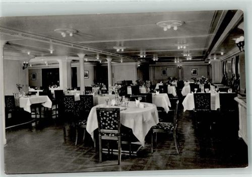 Hamburg Amerika Linie Speisesaal Touristenklasse