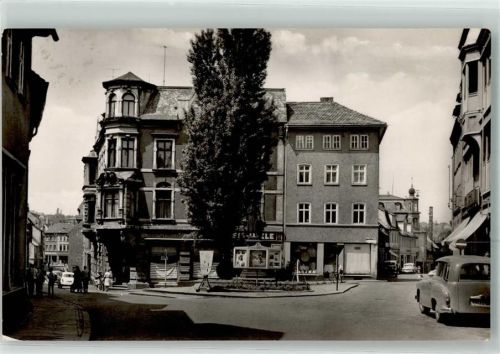 Apolda Luschkinplatz Oldtimer Fahrrad