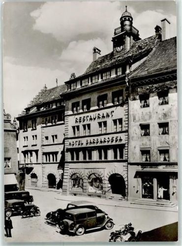 Konstanz Hotel Barbarossa Oldtimer Motorradmit Beiwagen