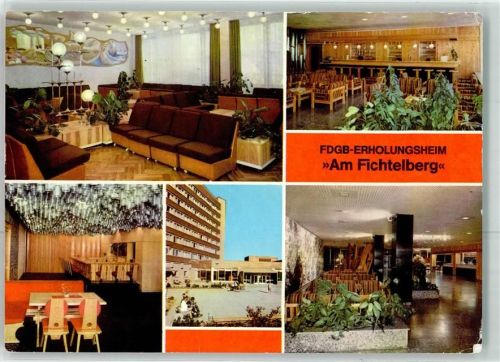Oberwiesenthal Erholungsheim Am Fichtelberg Bücherei Hallenbar Steigerzimmer