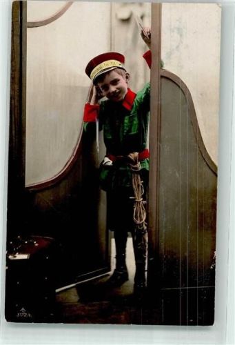 AL Nr.3172-8 Kinder in Uniform 1906 Gebrauchsspuren