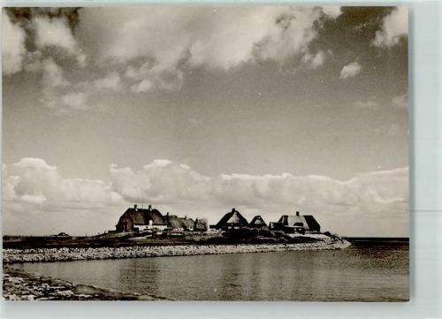 Hilligenley Warft auf Hallig Langeneß