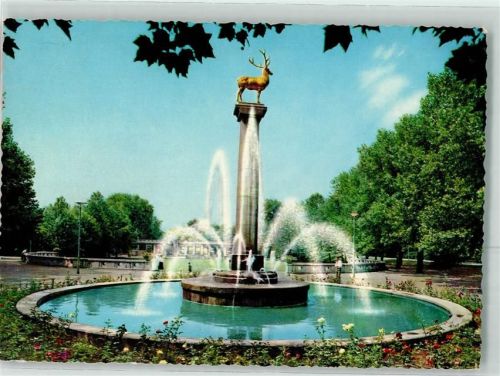 Schöneberg Goldener Hirsch Brunnen
