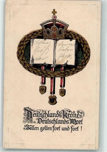 1916 Krone Kranz Orden Landwehr-Infanterie II. Batallion