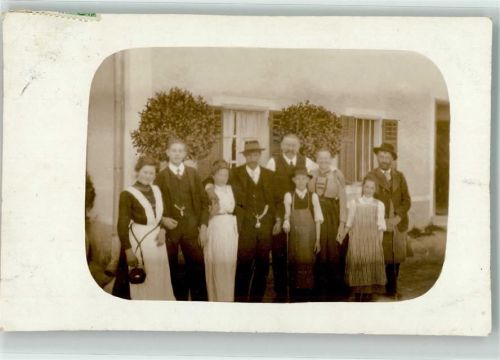 Kitzbühel 1912 Ort lt. Stempel Familienfoto