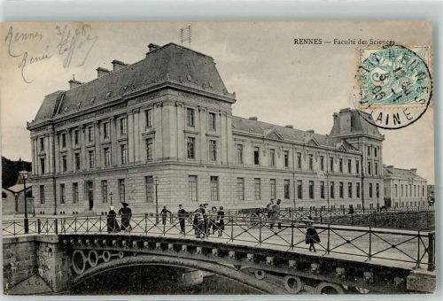 Rennes 1906 Faculte des Sciences